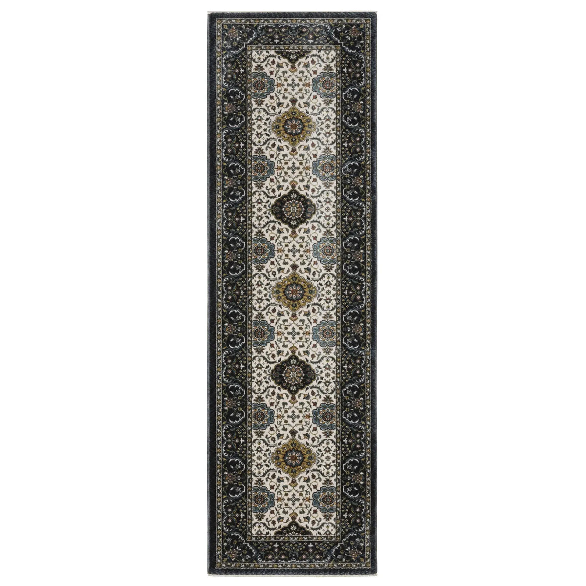 Oriental Weavers Sphinx Vivian VI04D Navy Rugs - runner