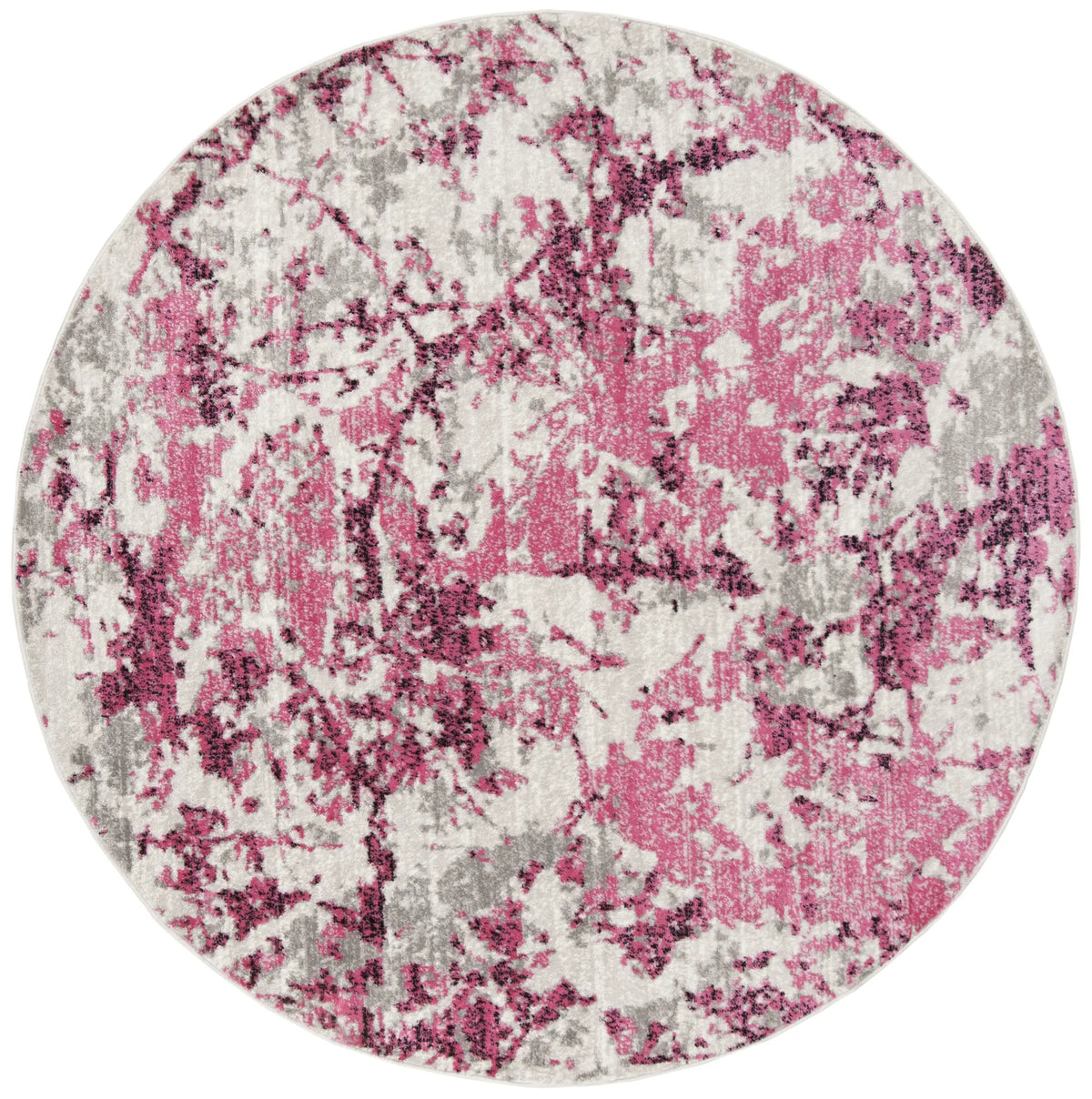 Safavieh Skyler 6'-7" x 6'-7" Rug in Pink / Ivory