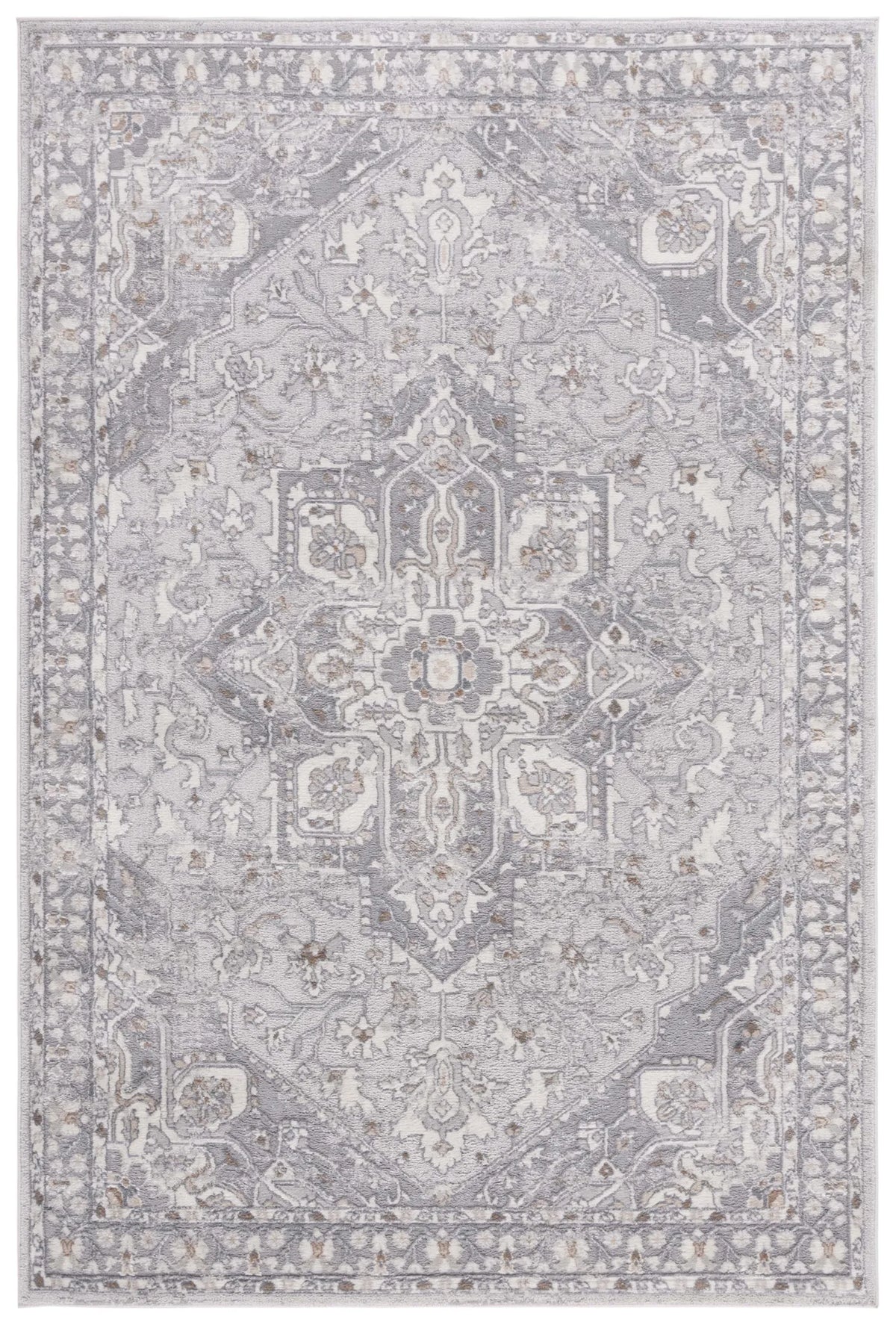 Safavieh Eternal 4'-0" x 6'-0" Rug in Grey / Beige
