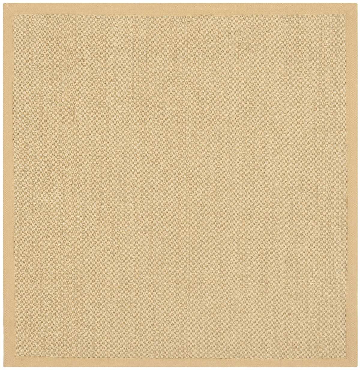 Safavieh Natural Fiber 4'-0" x 4'-0" Rug in Maize / Wheat