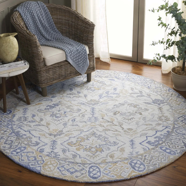 Safavieh Renewal 6'-0" x 6'-0" Rug in Beige / Grey