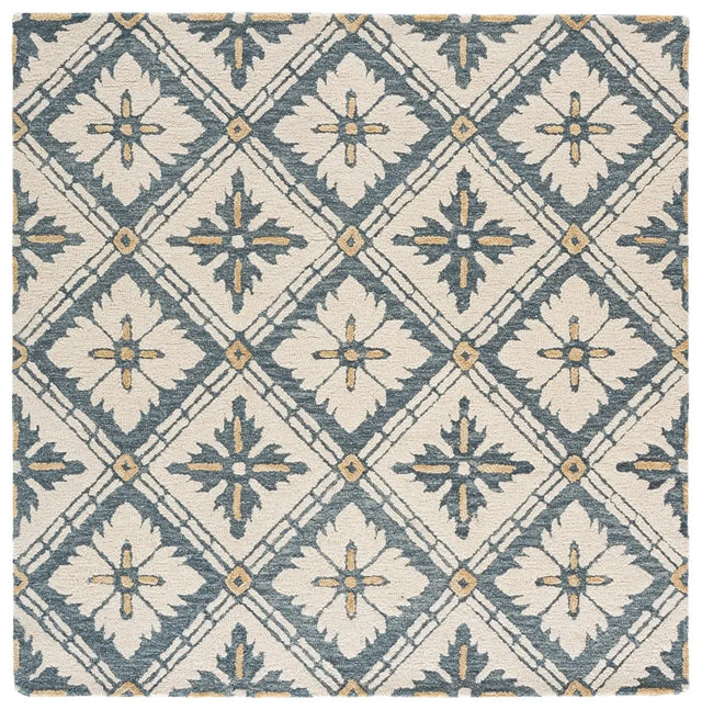 Safavieh Metro 6'-0" x 6'-0" Rug in Blue / Ivory
