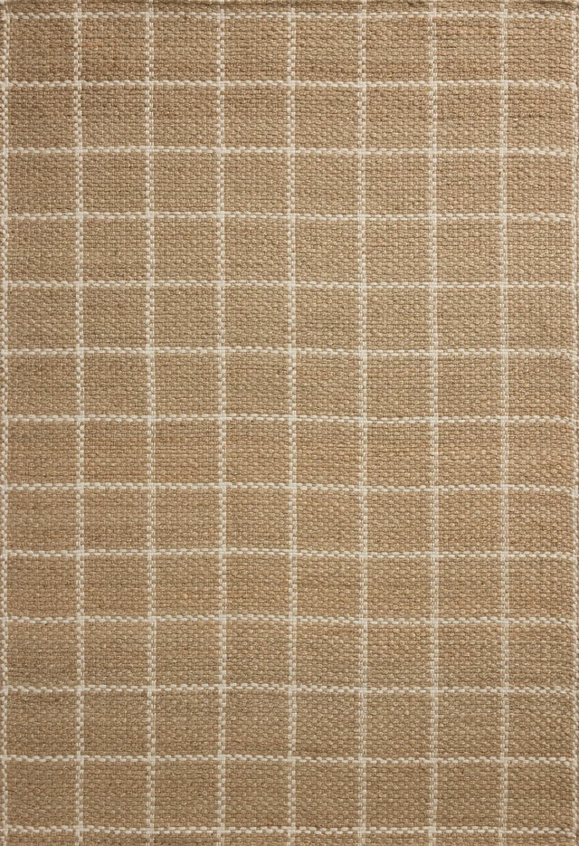 Chris Loves Julia x Loloi Fletcher FLE-01 Natural / Ivory Rug - main flat