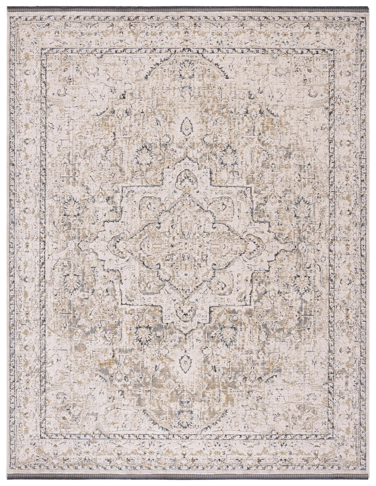 Safavieh Vivaldi 9'-0" x 12'-0" Rug in Ivory / Light Olive