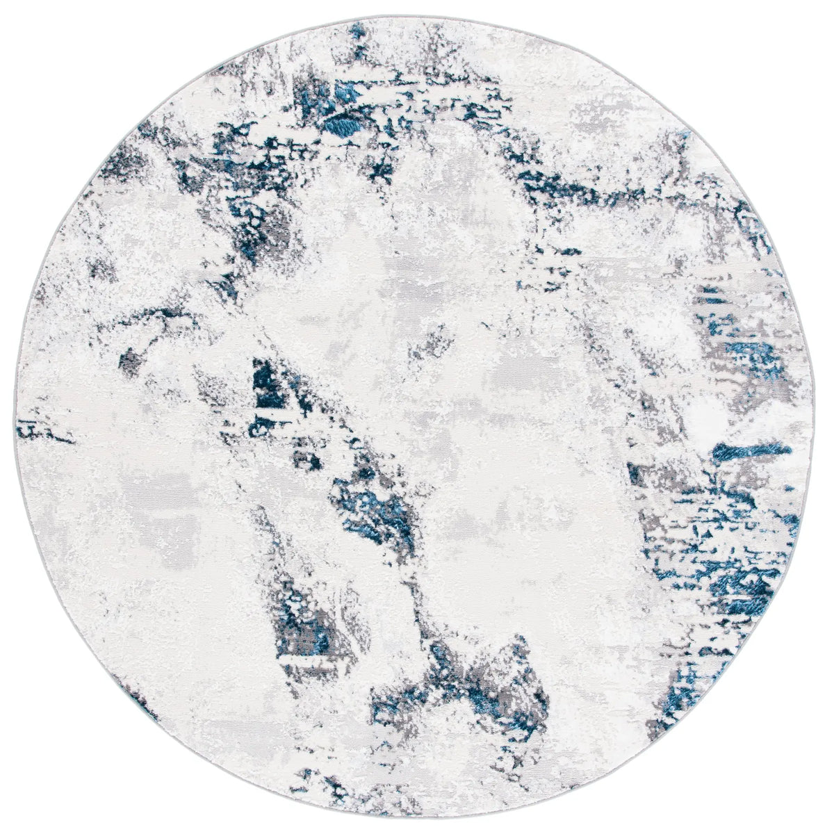 Safavieh Amelia 6'-7" x 6'-7" Rug in Grey / Blue