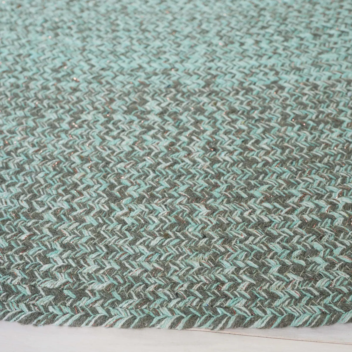 Safavieh Cape Cod 5'-0" x 5'-0" Rug in Green