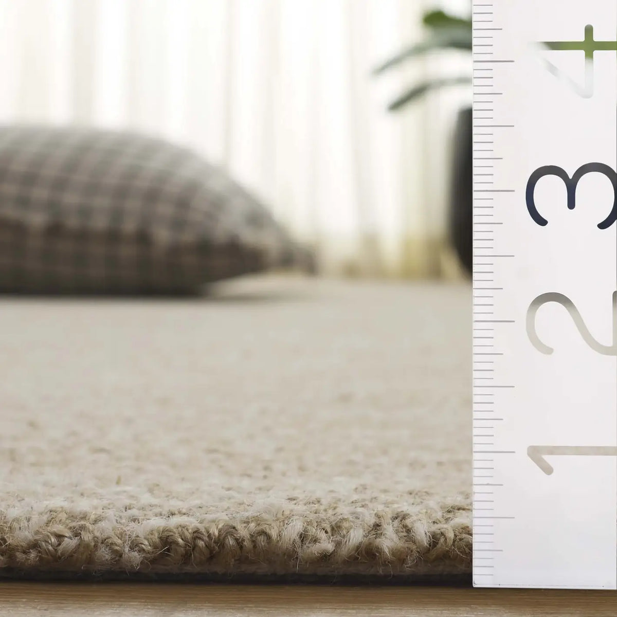 Safavieh Natural Fiber 4'-0" x 6'-0" Rug in Natural / Bleach