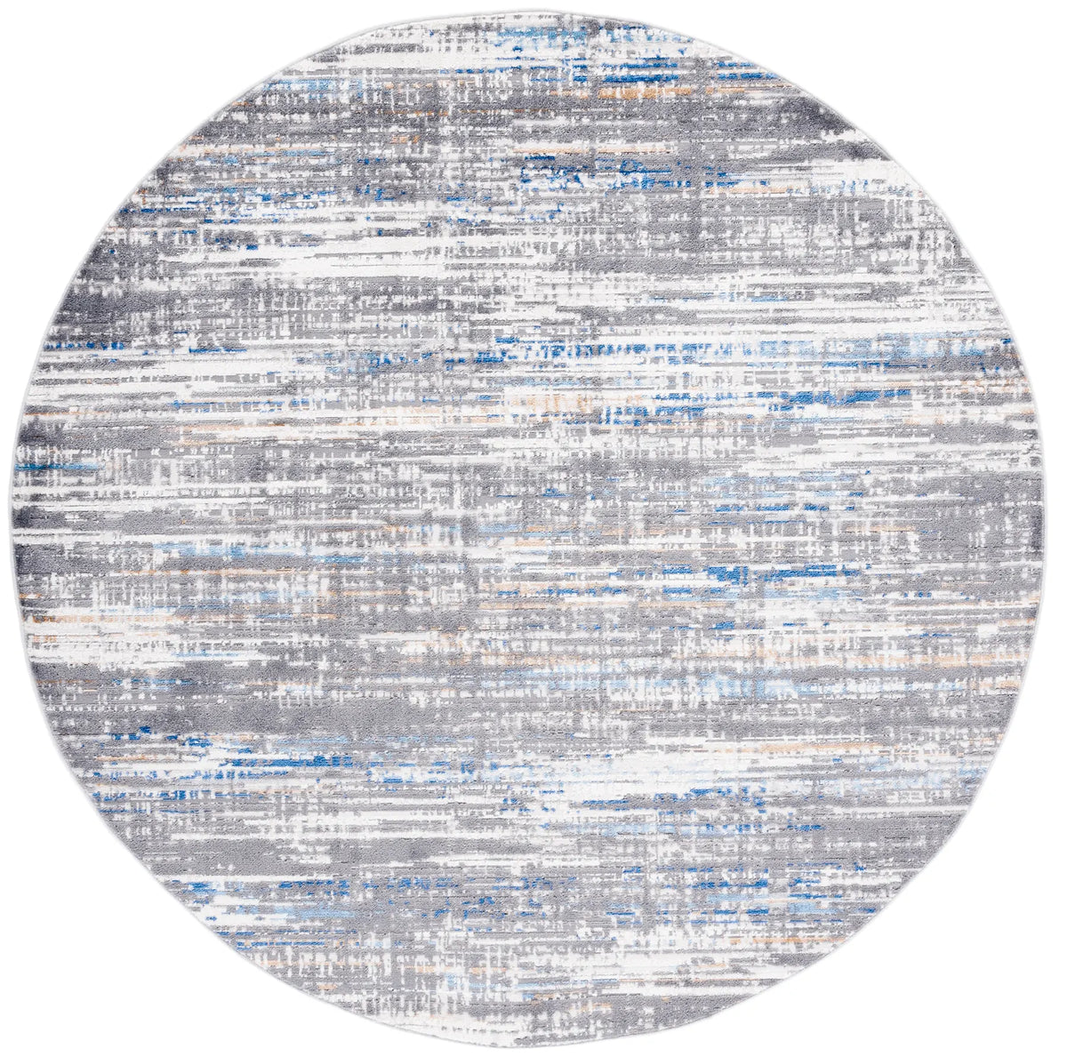 Safavieh Shivan 100 6'-7" x 6'-7" Rug in Light Grey / Blue