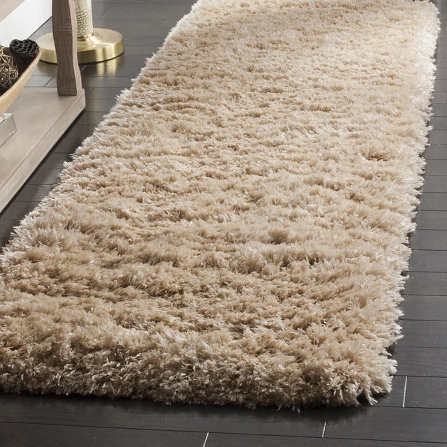 Safavieh Polar Shag 2'-3" x 10'-0" Rug in Light Beige