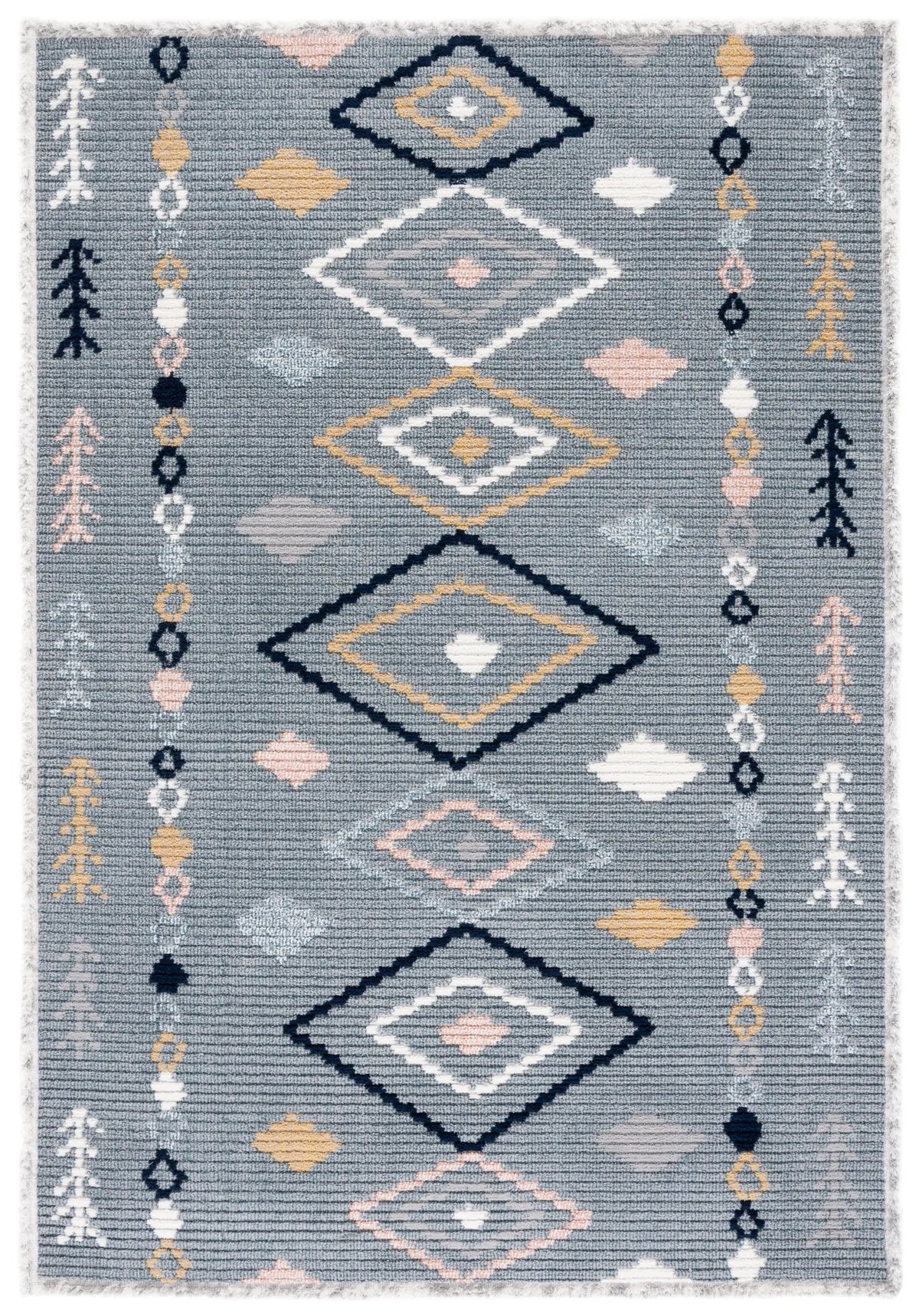 Safavieh Marrakesh 4'-0" x 6'-0" Rug in Grey / Multi