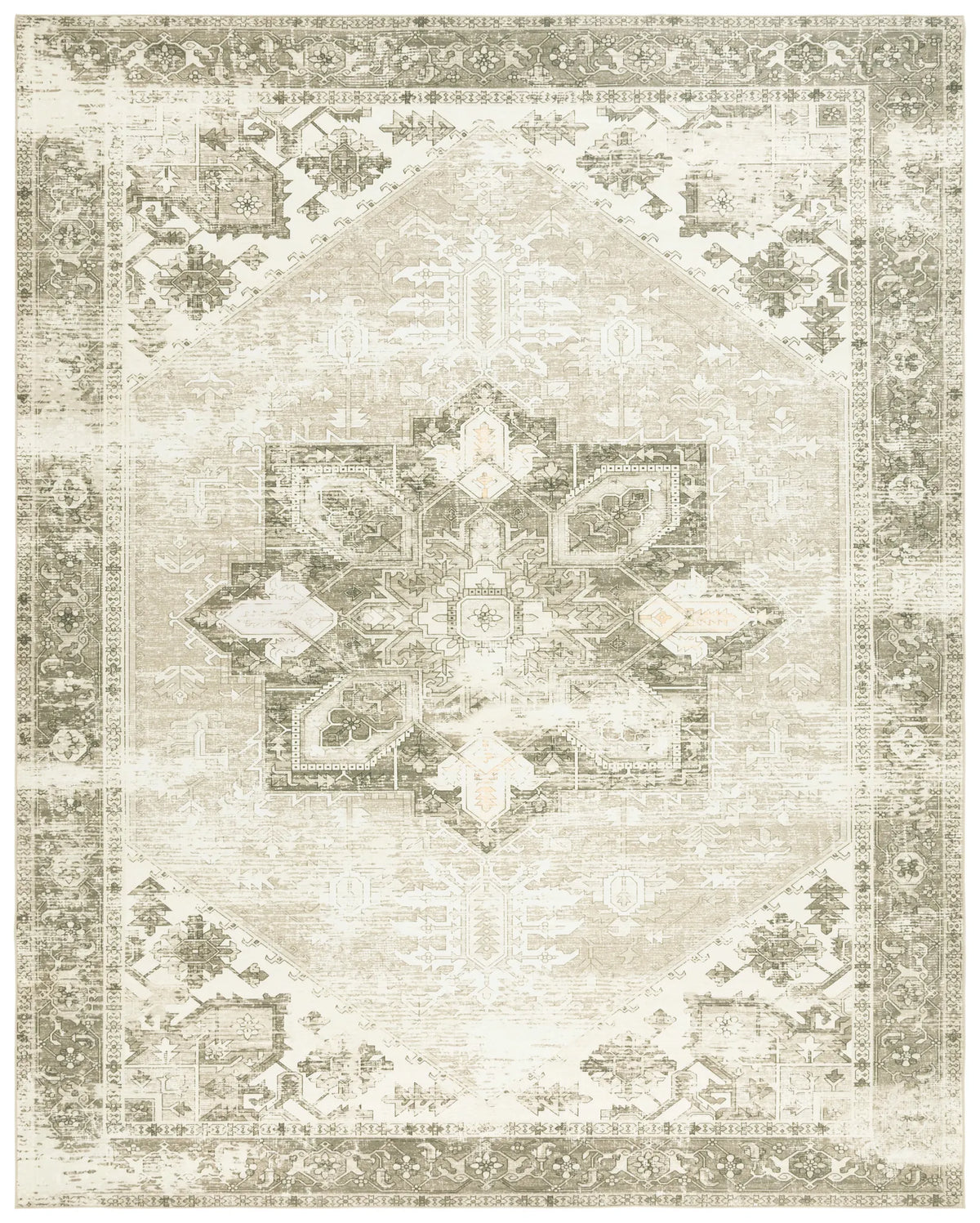 Safavieh Tucson 10'-0" x 14'-0" Rug in Sage / Ivory