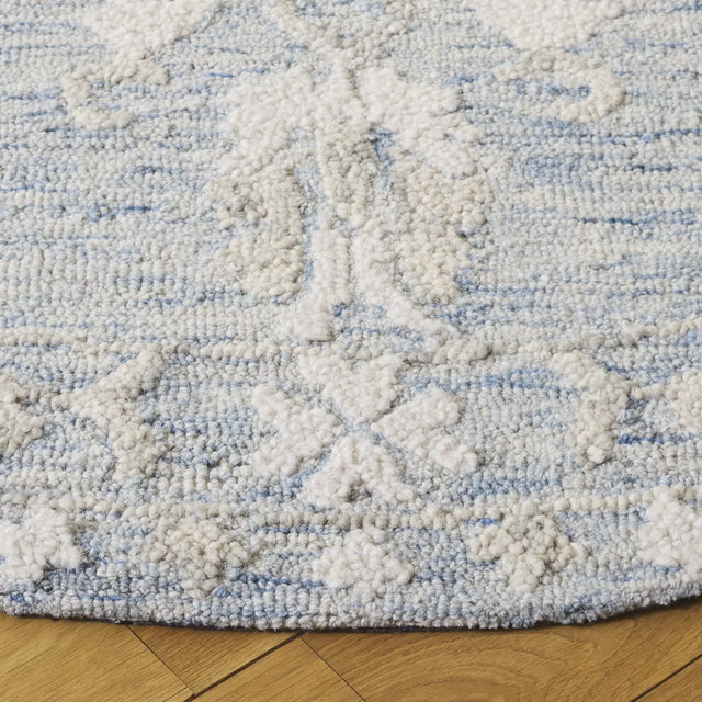 Safavieh Marquee 6'-0" x 6'-0" Rug in Blue / Grey