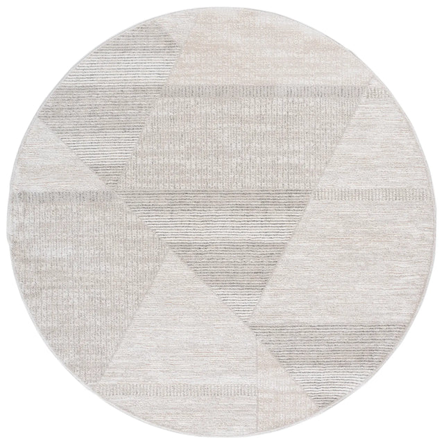 Safavieh Northport 6'-7" x 6'-7" Rug in Ivory / Grey