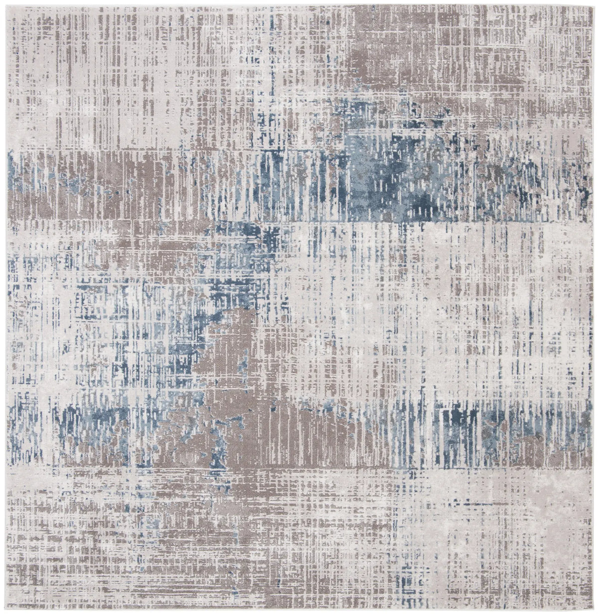 Safavieh Craft 6'-7" x 6'-7" Rug in Grey / Blue