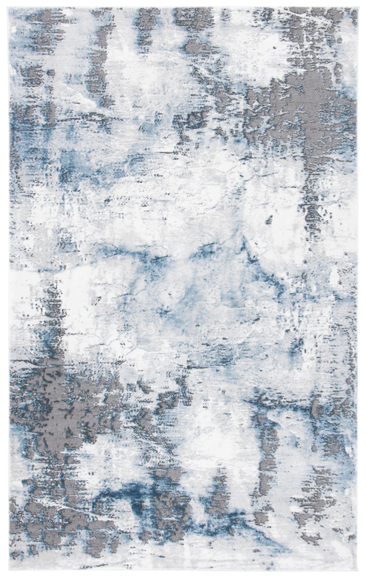 Safavieh Craft 4'-0" x 6'-0" Rug in Blue / Grey