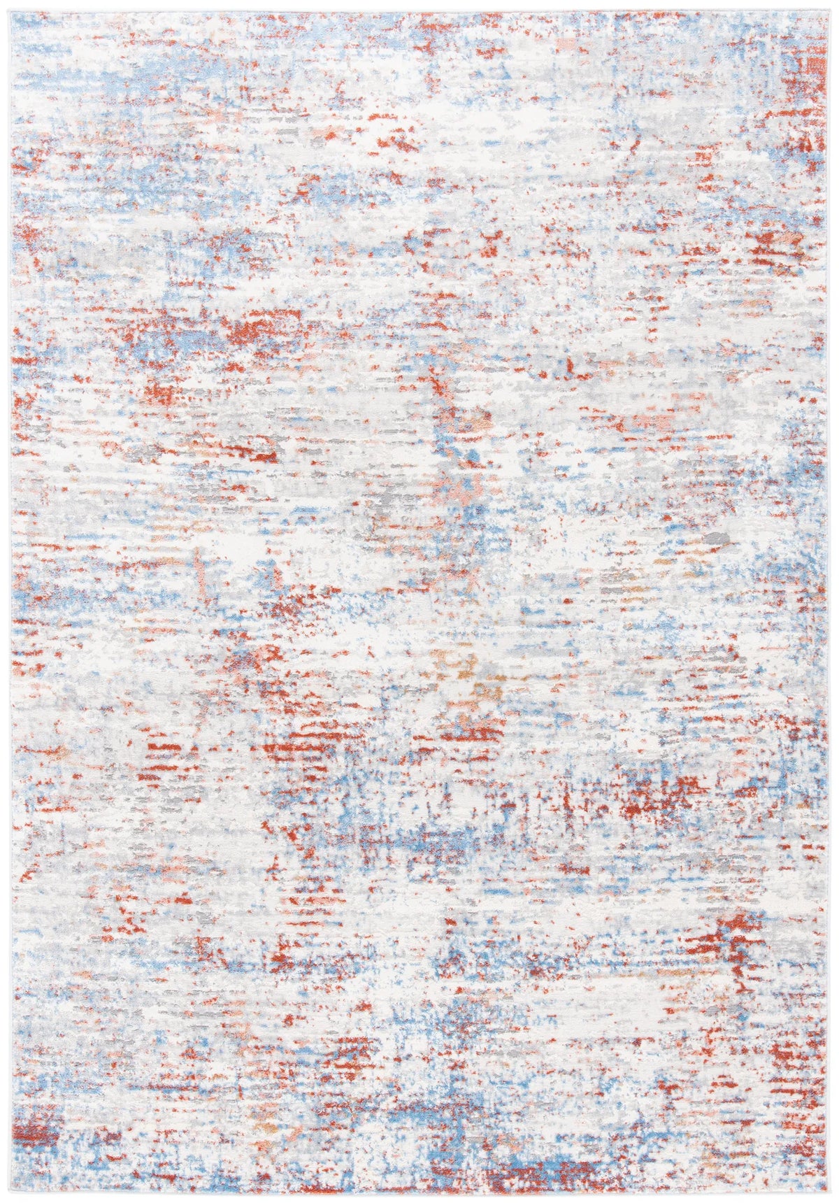 Safavieh Amelia 4'-5" x 6'-5" Rug in Ivory / Rust