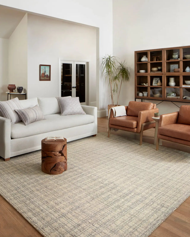 Chris Loves Julia x Loloi Polly POL-03 Antique / Mist Rug - room scene 1