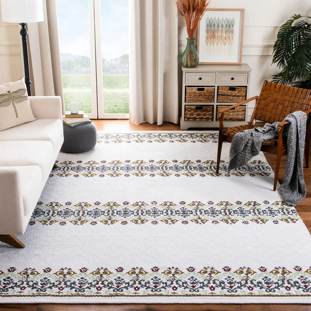 Safavieh Cedar Brook 8'-0" x 10'-0" Rug in Ivory / Grey