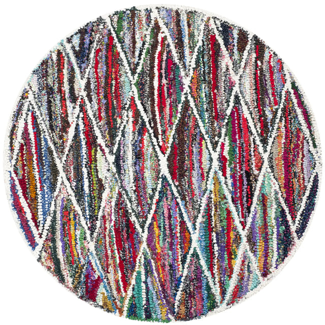 Safavieh Nantucket 4'-0" x 4'-0" Rug in Multi