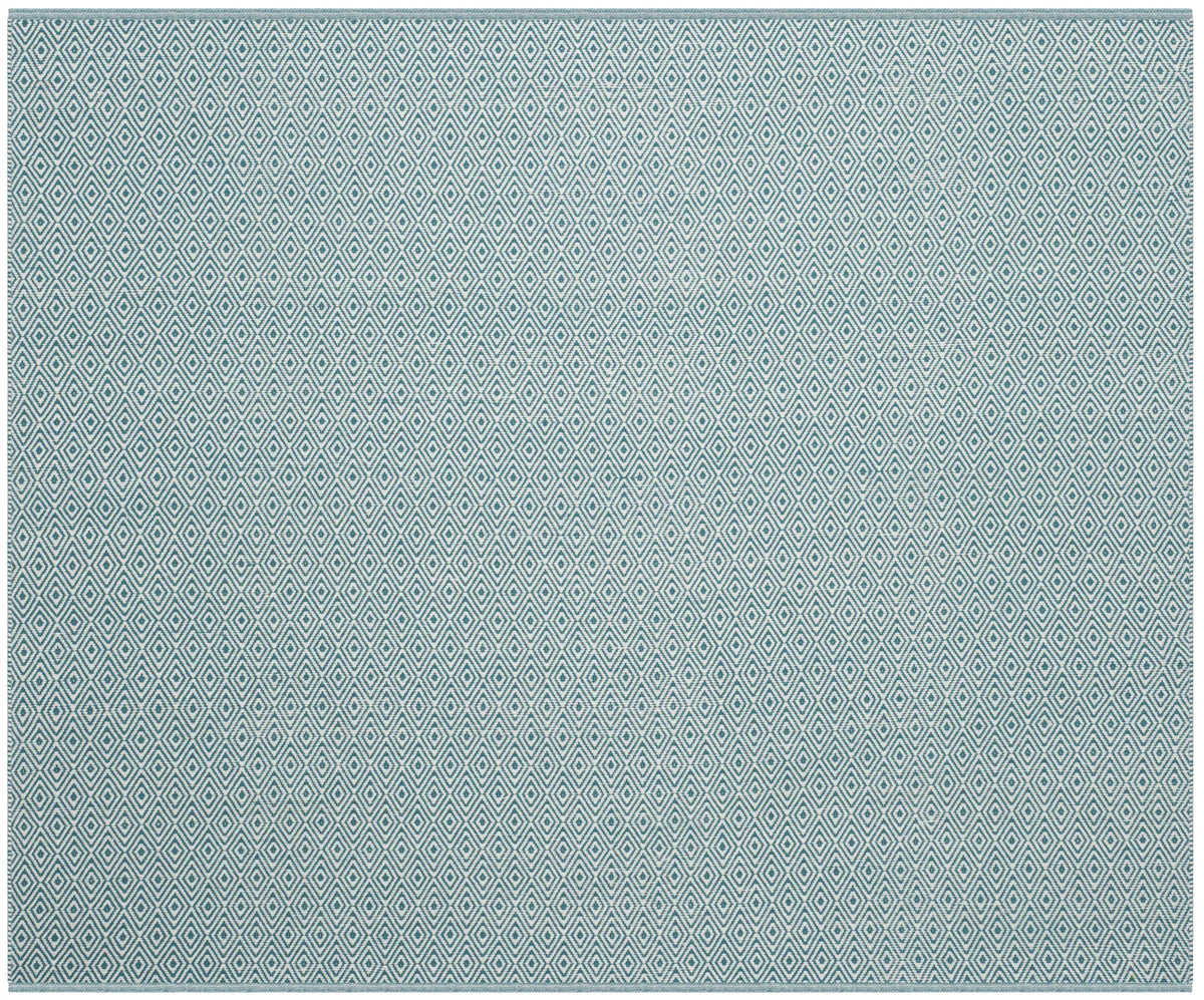 Safavieh Montauk 6'-0" x 6'-0" Rug in Ivory / Turquoise