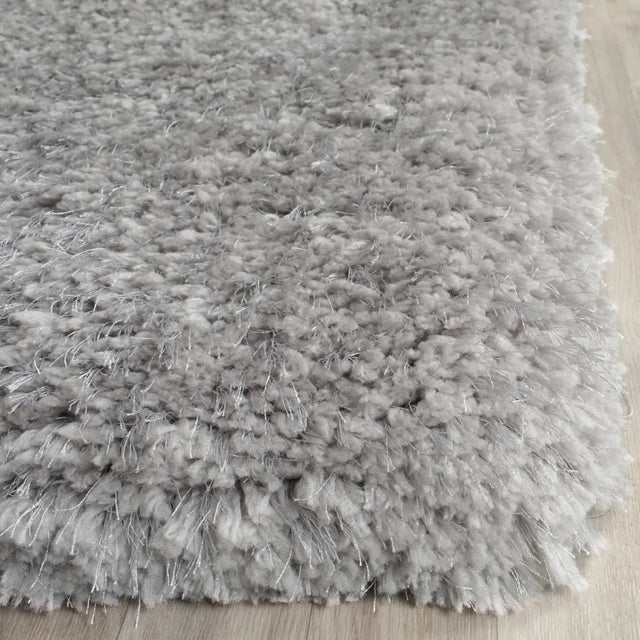 Safavieh Supreme Shag 8'-0" x 10'-0" Rug in Silver