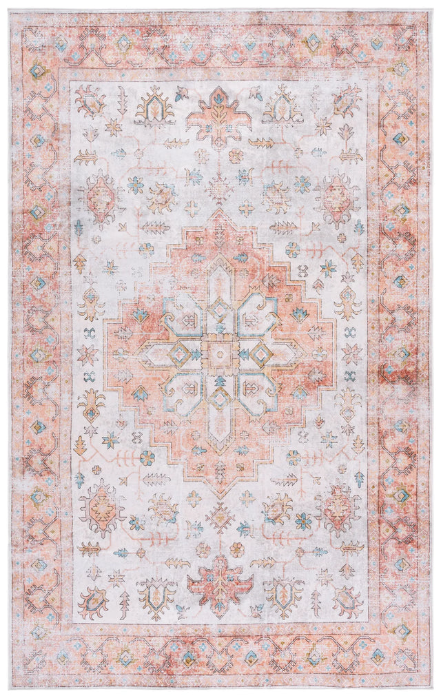 Safavieh Arizona 4'-0" x 6'-0" Rug in Beige / Rust