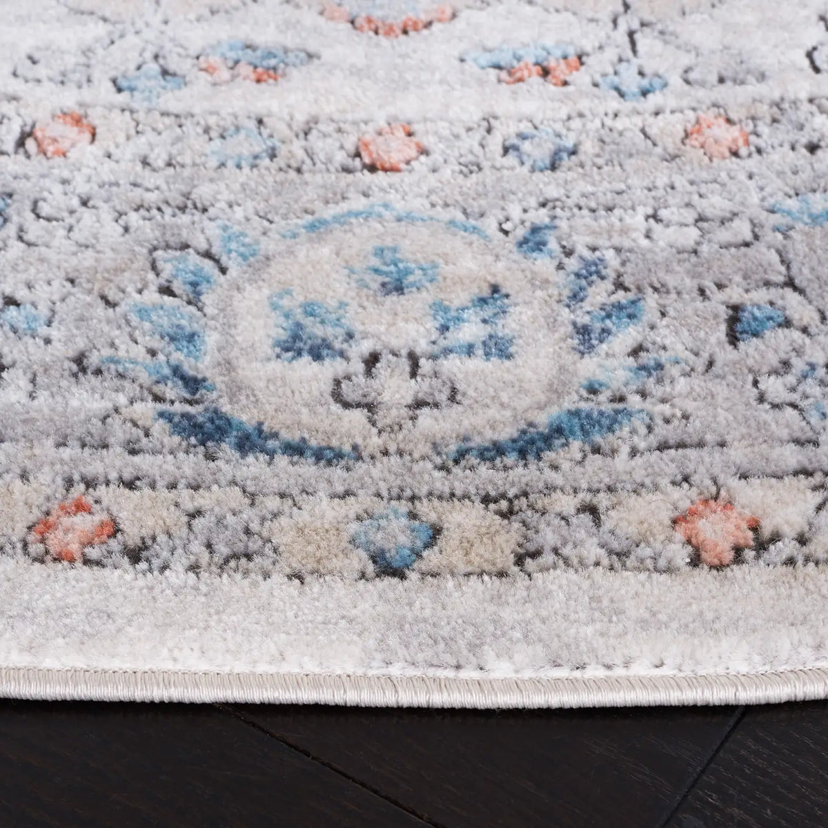 Safavieh Martha Stewart 6'-7" x 6'-7" Rug in Grey / Blue