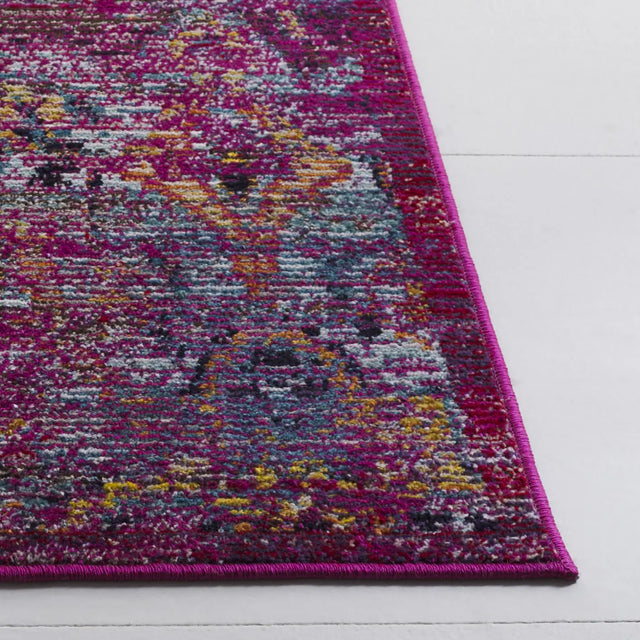 Safavieh Crystal 4'-0" x 6'-0" Rug in Fuchsia / Purple
