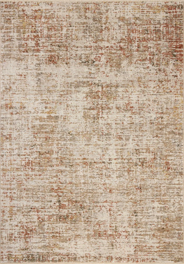Loloi Nellie NEL-02 Natural / Sunset Rug - main flat