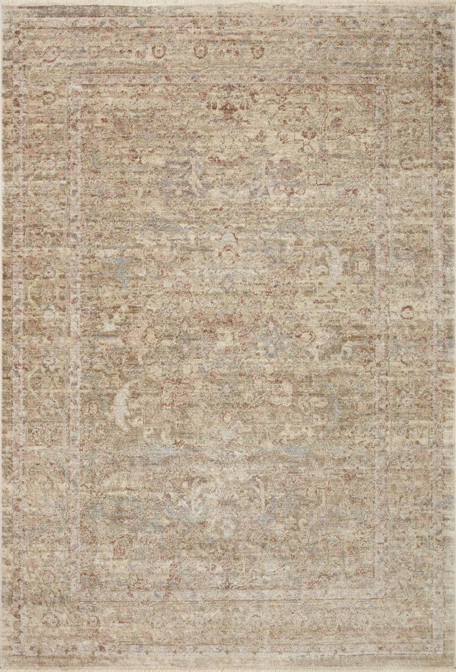 Loloi Sonnet Snn-04 Moss/Natural Rug - main flat