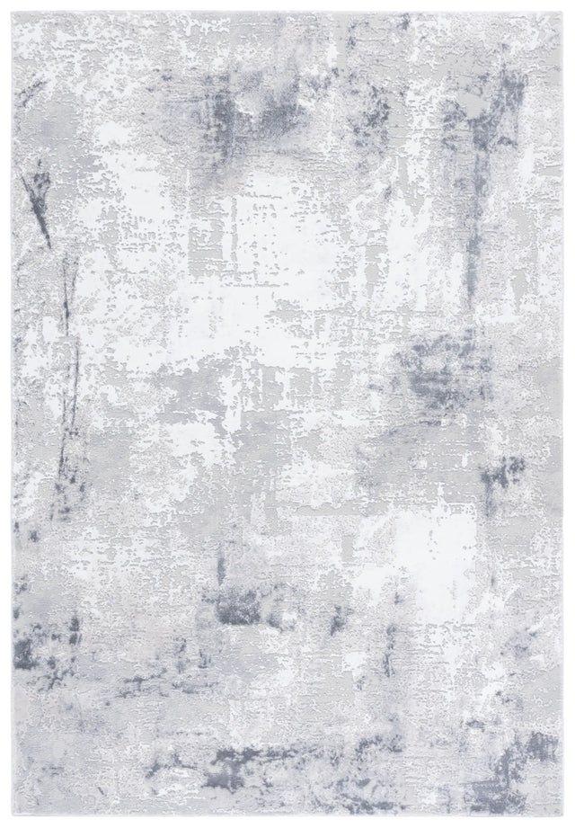 Safavieh Slate 700 4'-0" x 6'-0" Rug in Grey / Ivory