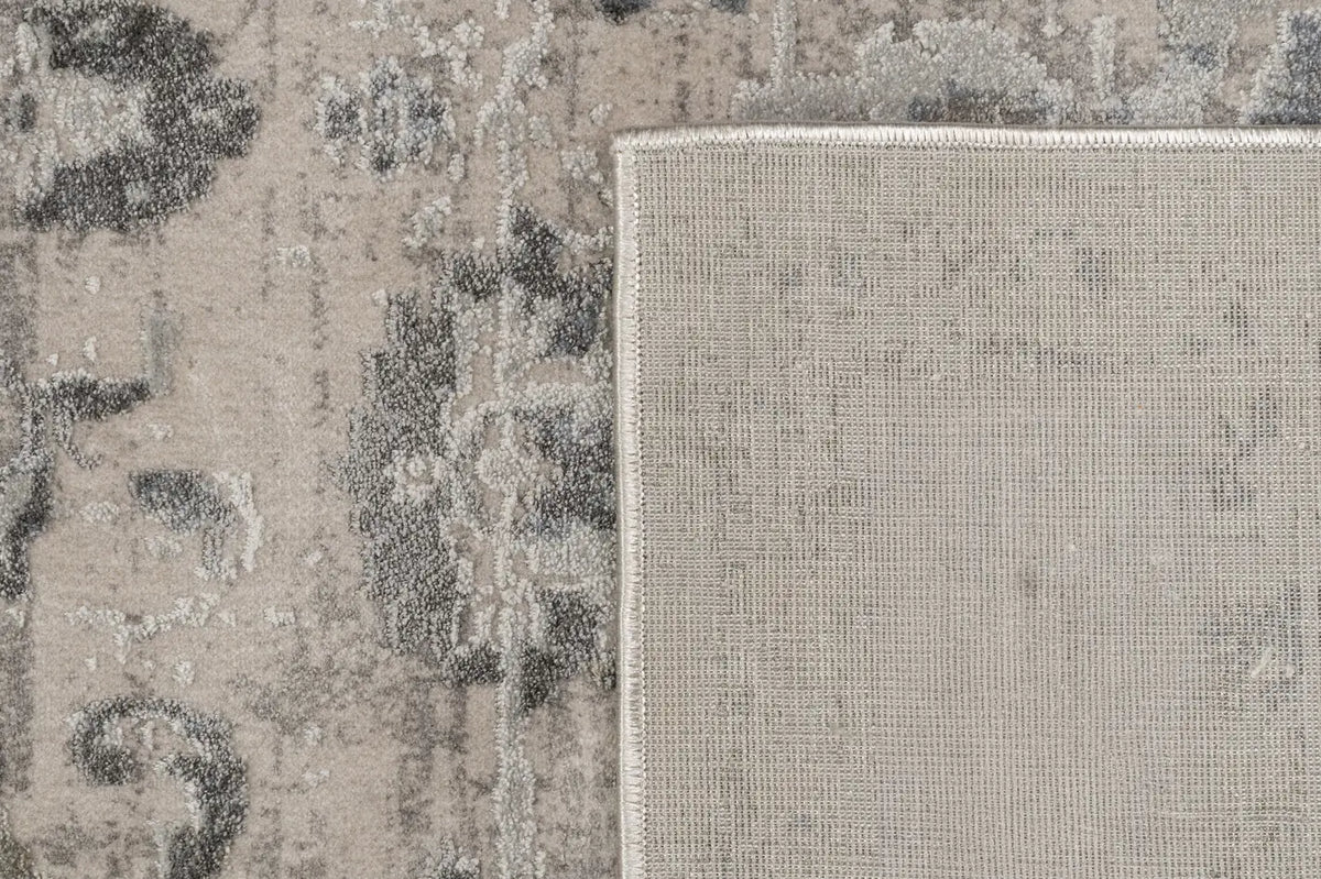 Dynamic Rugs Castilla 3530 Ivory / Grey Rugs - Corner
