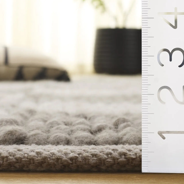 Safavieh Natura 4'-0" x 6'-0" Rug in Grey / Ivory