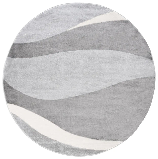 Safavieh Saylor 100 6'-3" x 6'-3" Rug in Grey / Ivory
