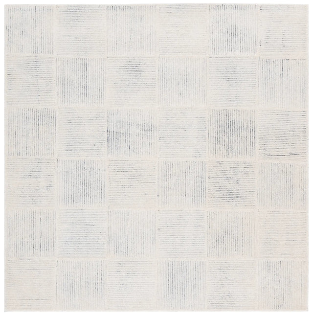 Safavieh Metro 6'-0" x 6'-0" Rug in Ivory / Charcoal