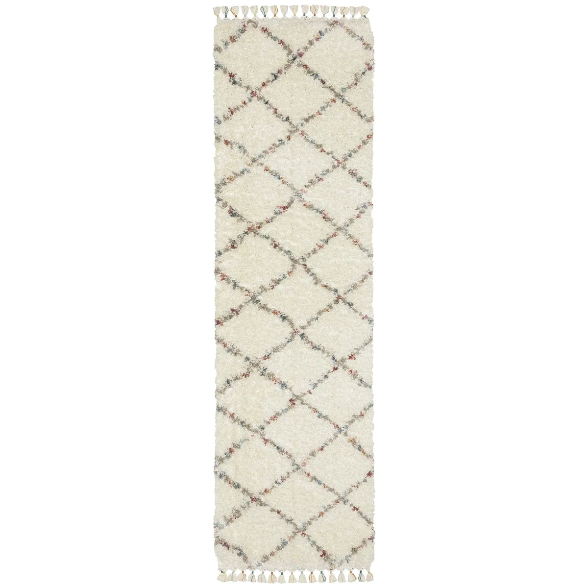 Oriental Weavers Sphinx Axis Ax08A Ivory/ Multi Rug - runner