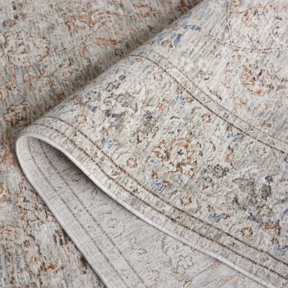 Safavieh Mason 100 8'-0" x 10'-0" Rug in Grey / Ivory Rust