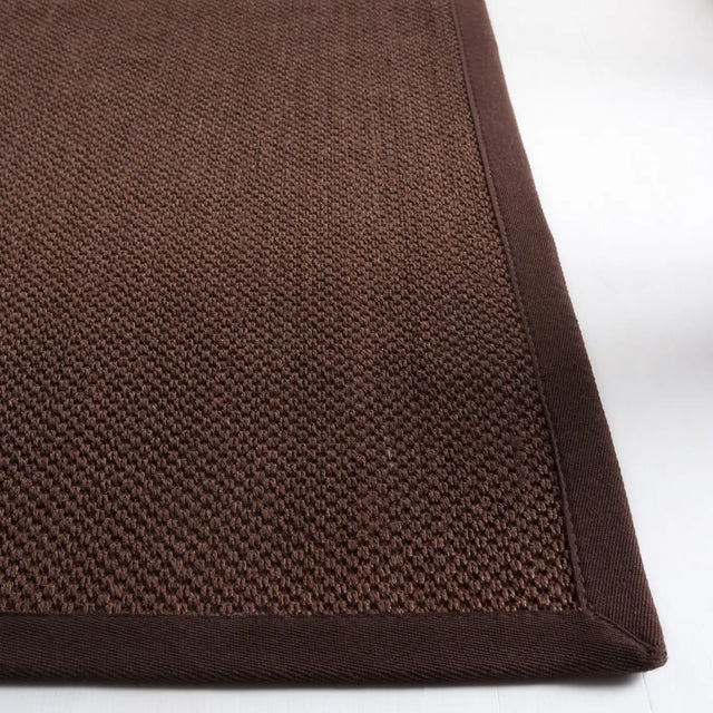 Safavieh Natural Fiber 4'-0" x 6'-0" Rug in Chocolate / Dark Brown