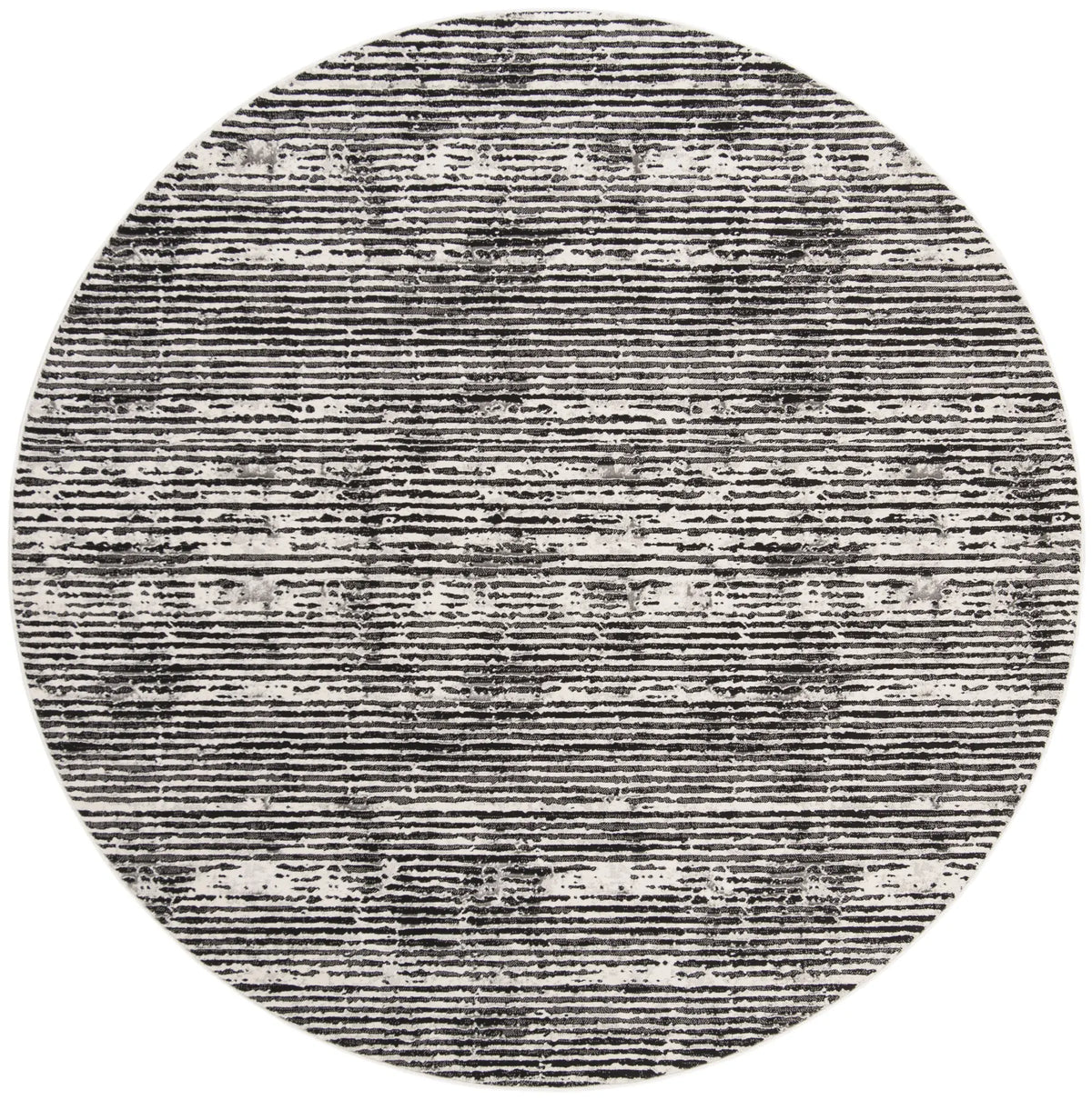 Safavieh Lurex 100 5'-0" x 5'-0" Rug in Black / Grey