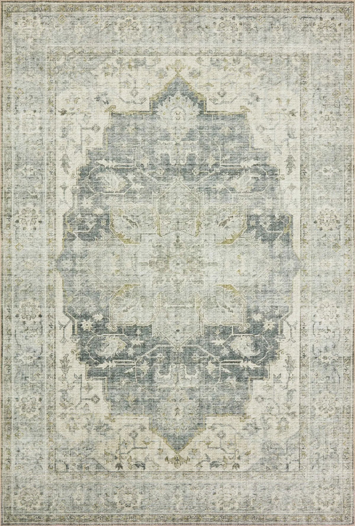 Loloi Skye Sky-12 Charcoal/Dove Rugs - main flat