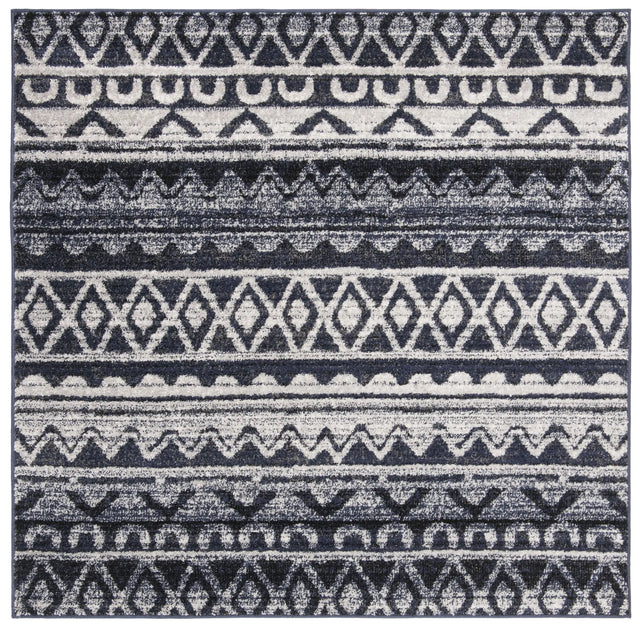 Safavieh Adirondack 6'-0" x 6'-0" Rug in Ivory / Navy
