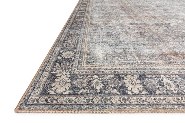 Loloi Wynter Wyn-07 Grey/Charcoal Rugs - rug corner