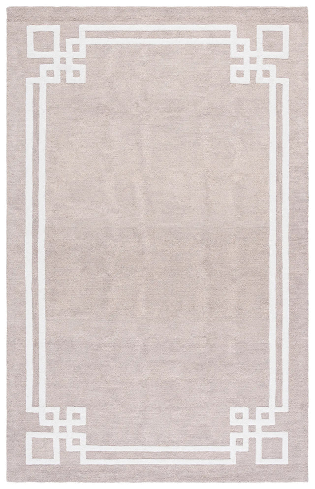 Safavieh Martha Stewart 4'-0" x 6'-0" Rug in Light Grey / Ivory