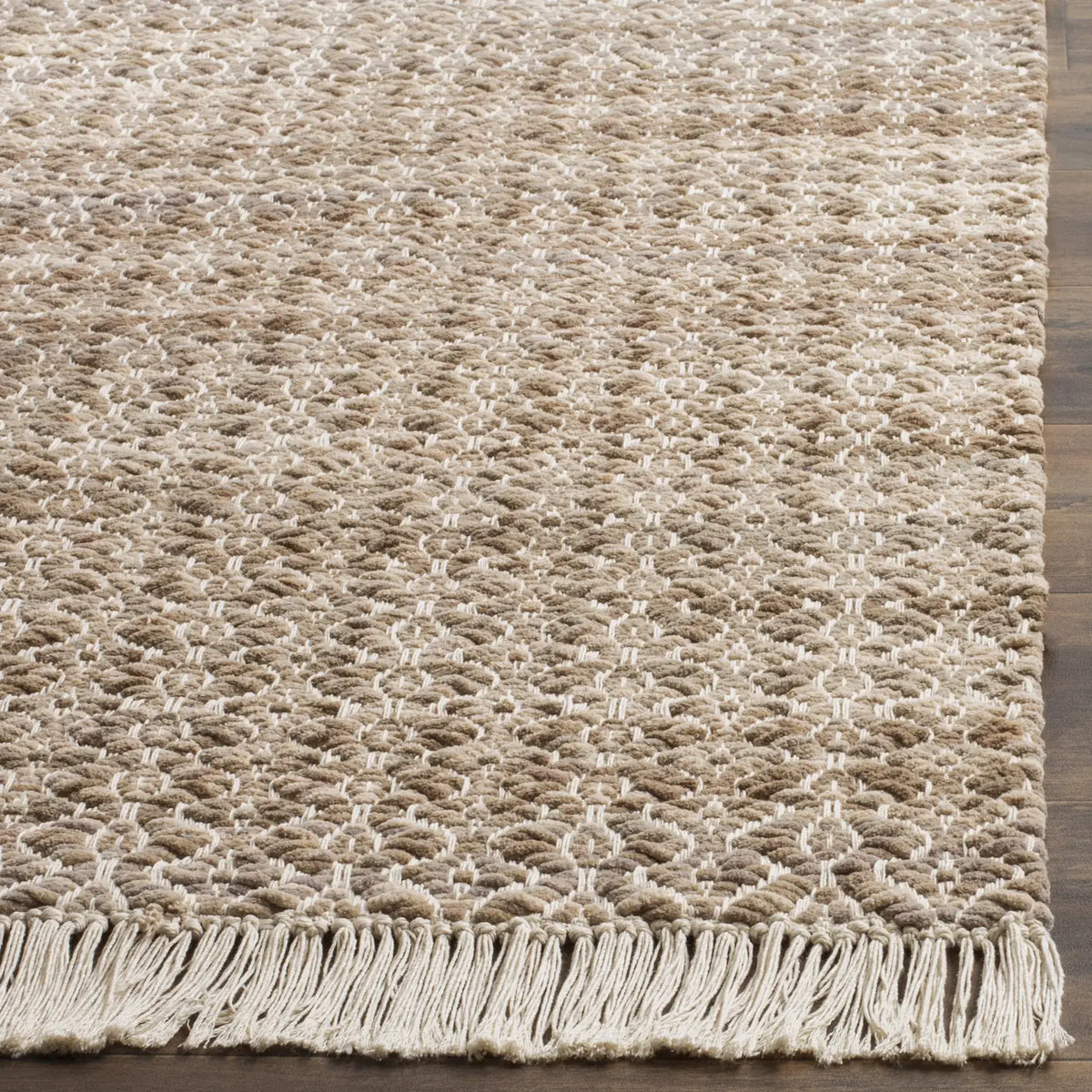 Safavieh Boston 4'-0" x 6'-0" Rug in Beige / Ivory