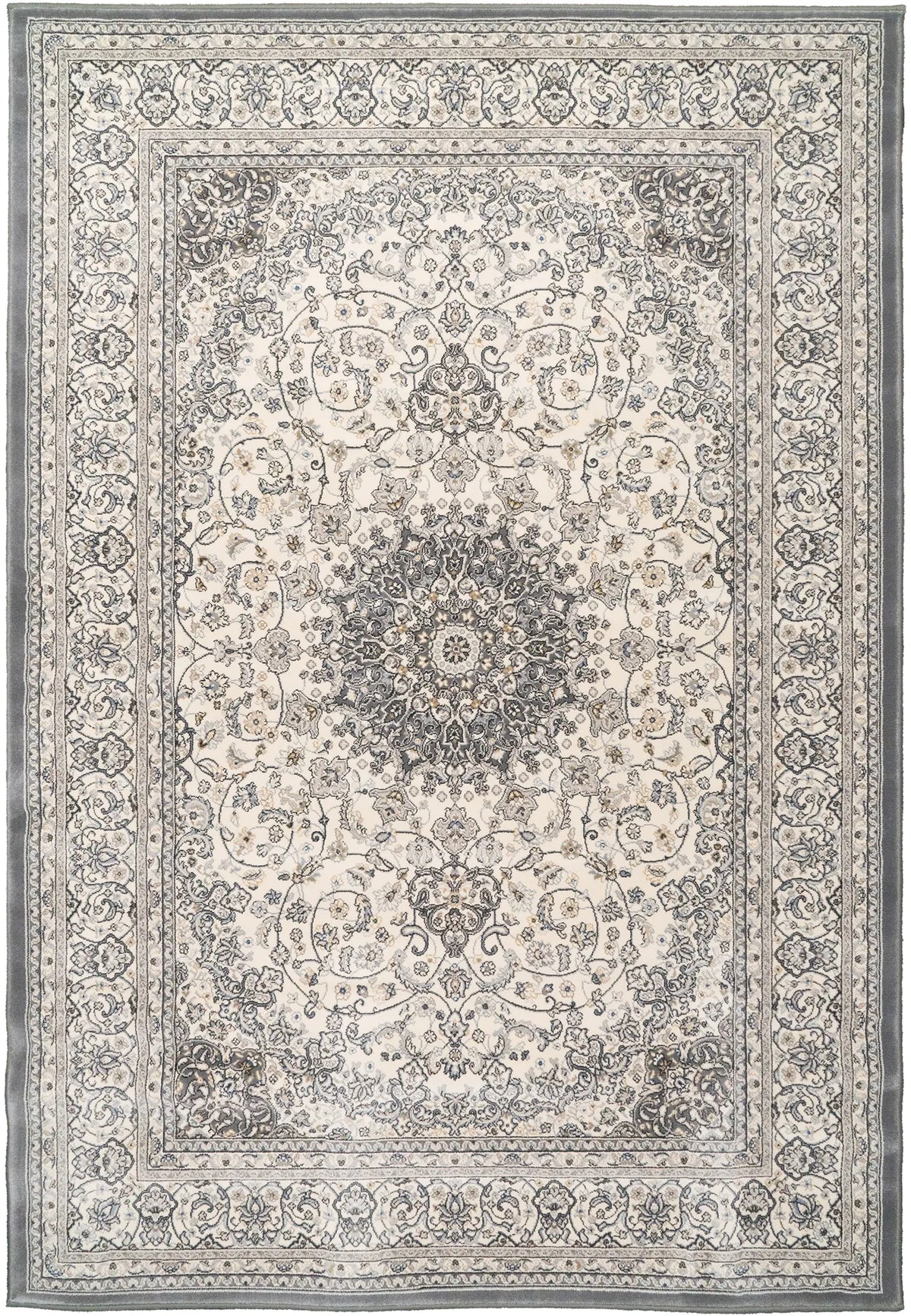 Dynamic Rugs Ancient Garden 57119 Cream / Grey Rugs - Rectangular