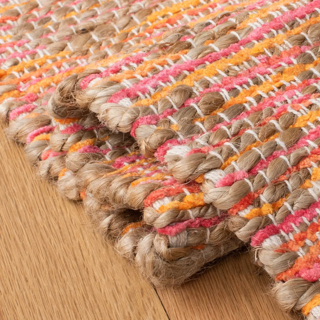 Safavieh Cape Cod 5'-0" x 8'-0" Rug in Orange / Natural