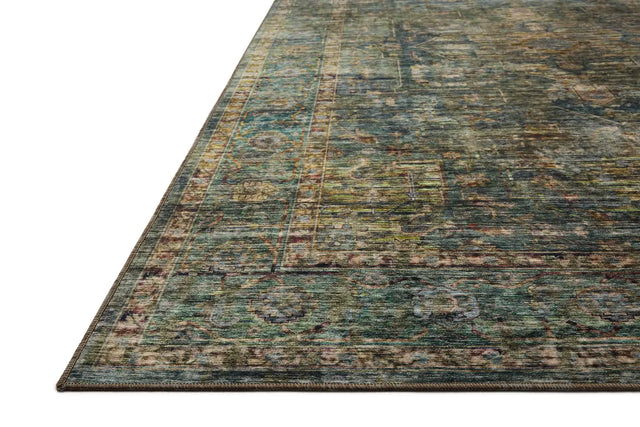 Loloi Anniston ANS-05 Lagoon / Multi Rug - rug corner