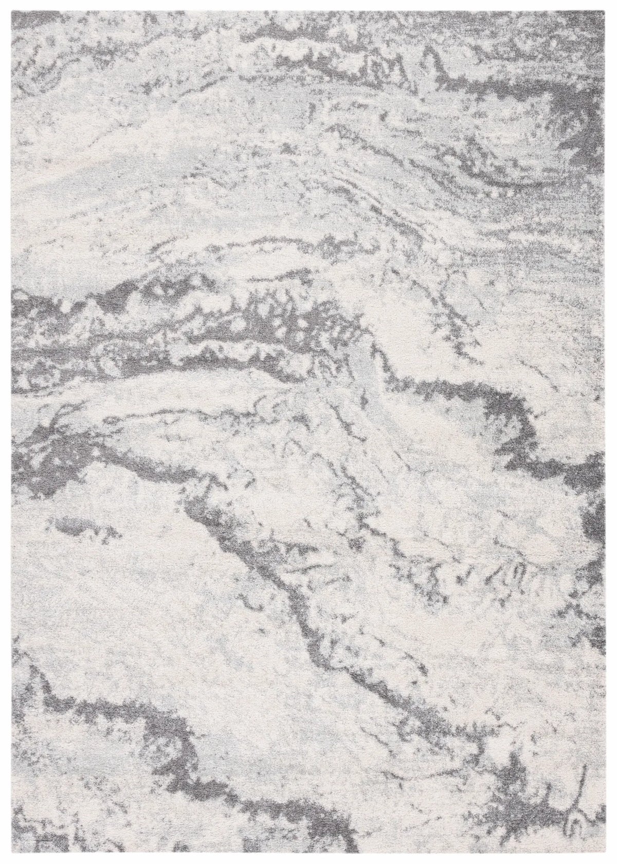 Safavieh Tulum 4'-0" x 6'-0" Rug in Ivory / Grey