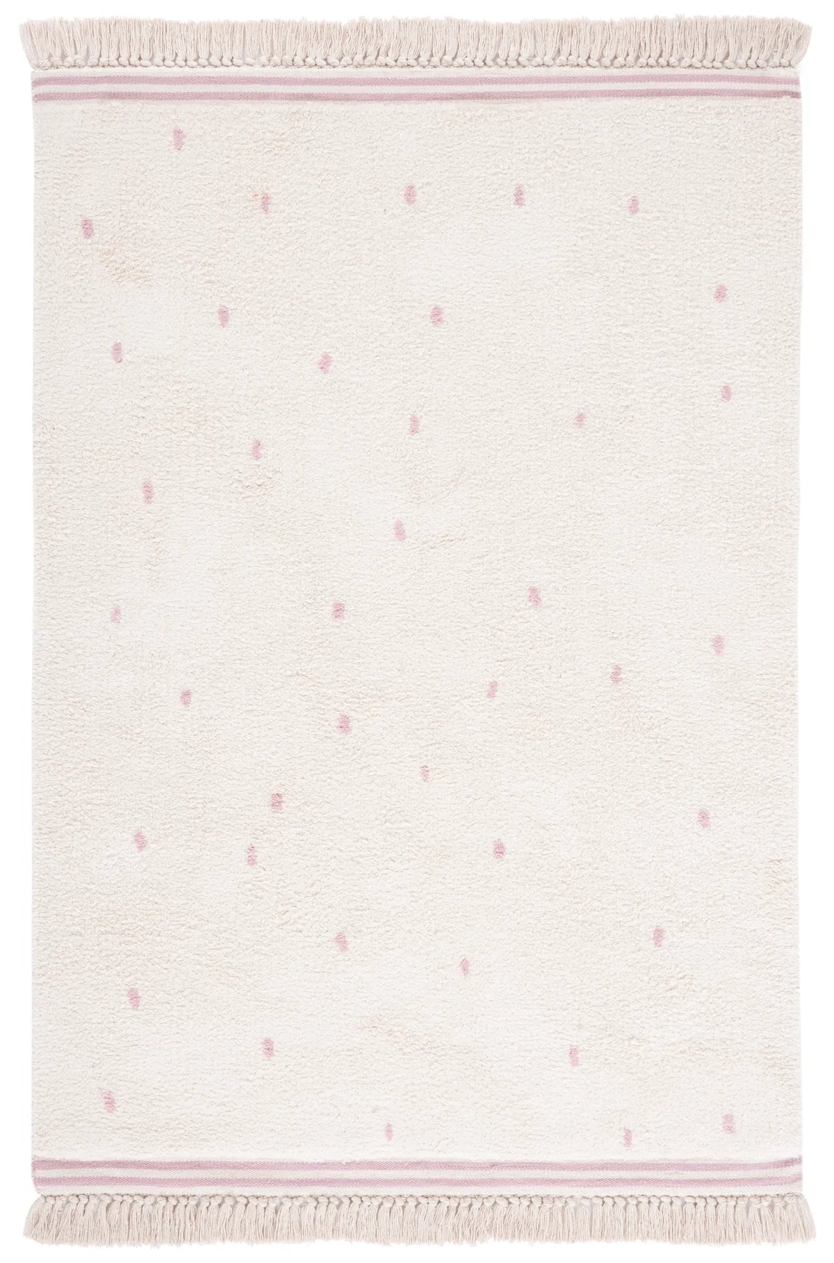 Safavieh Easy Care 3'-0" x 5'-0" Rug in Ivory / Pink