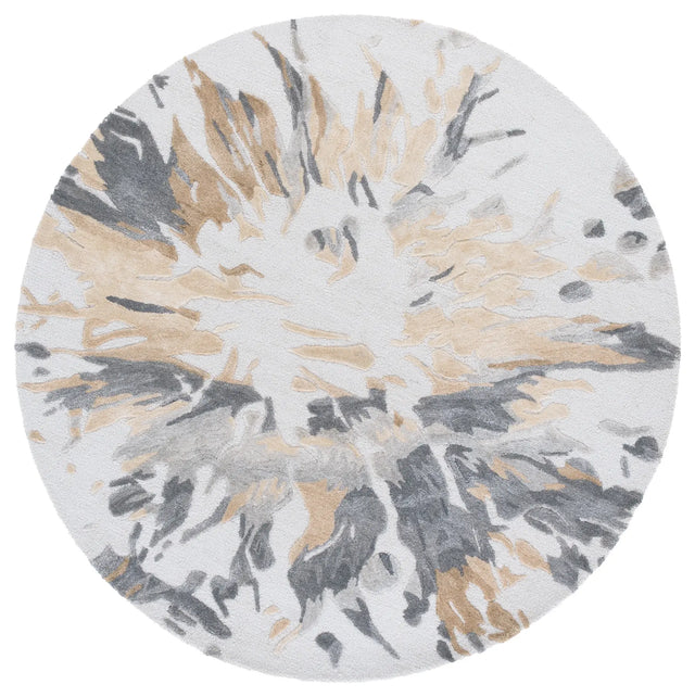 Safavieh Fifth Avenue 6'-0" x 6'-0" Rug in Beige / Grey